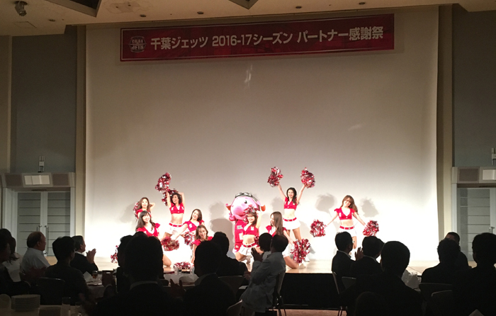 千葉ジェッツ感謝祭チアガール