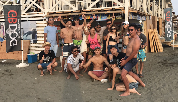 2017707江ノ島海の家GB-DOG