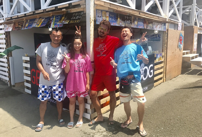 2017707江ノ島海の家GB-DOG