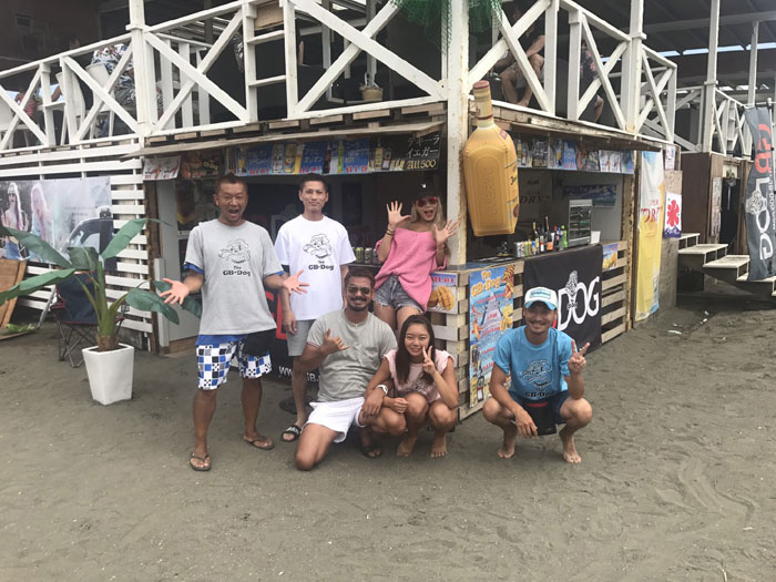 2017707江ノ島海の家GB-DOG