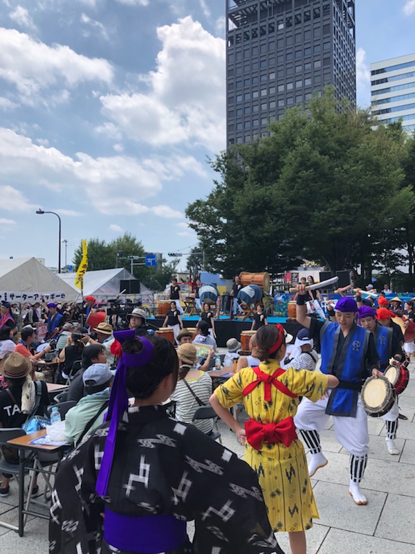 中野チャンプルーフェスタ 沖縄音楽 エイサー